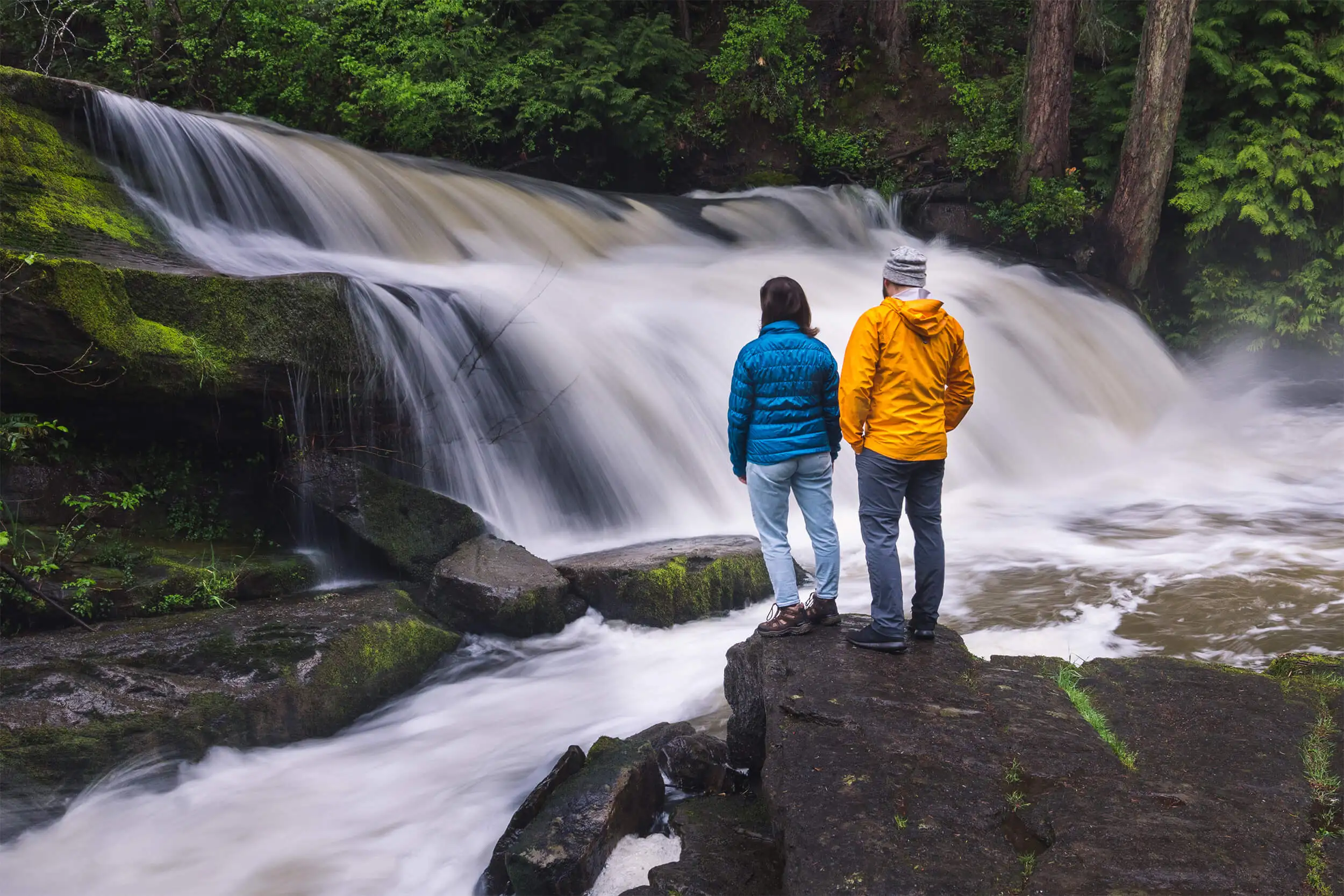 Millstone River Falls in Nanaimo