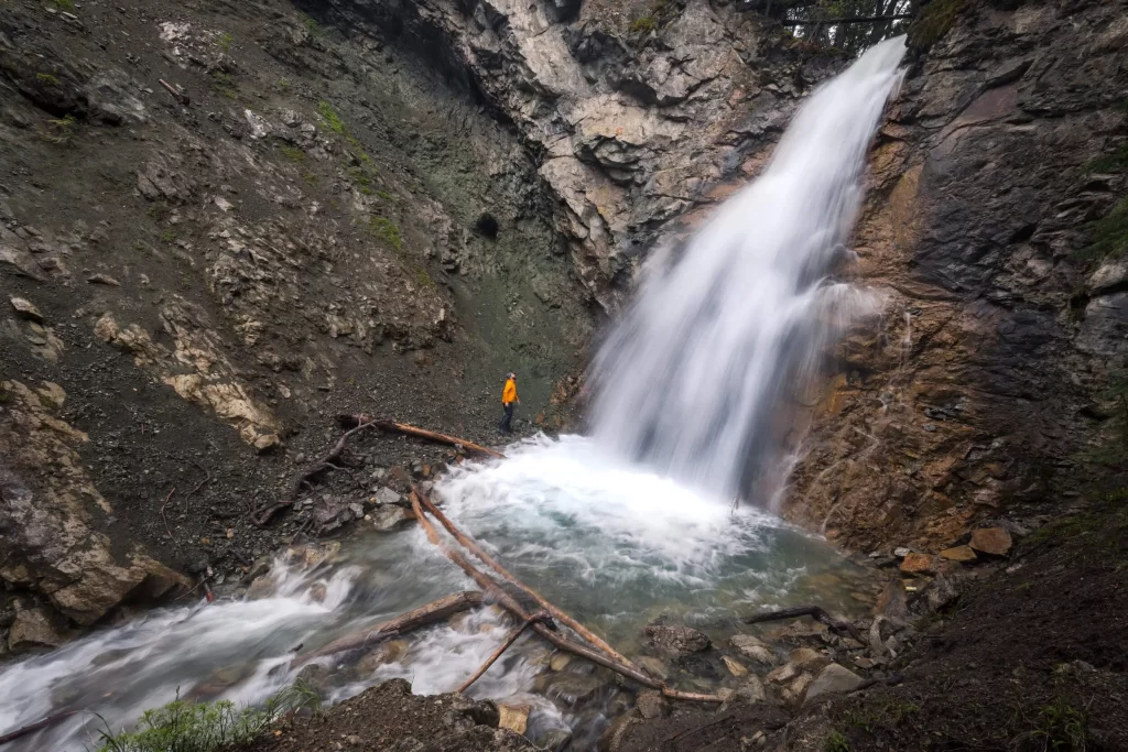 Star Creek Falls in the Crowsnest Pass