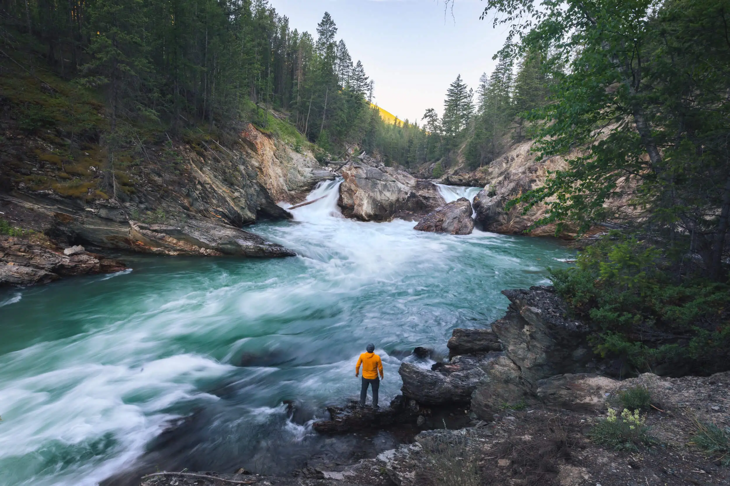 Findlay Falls in the Columbia Valley