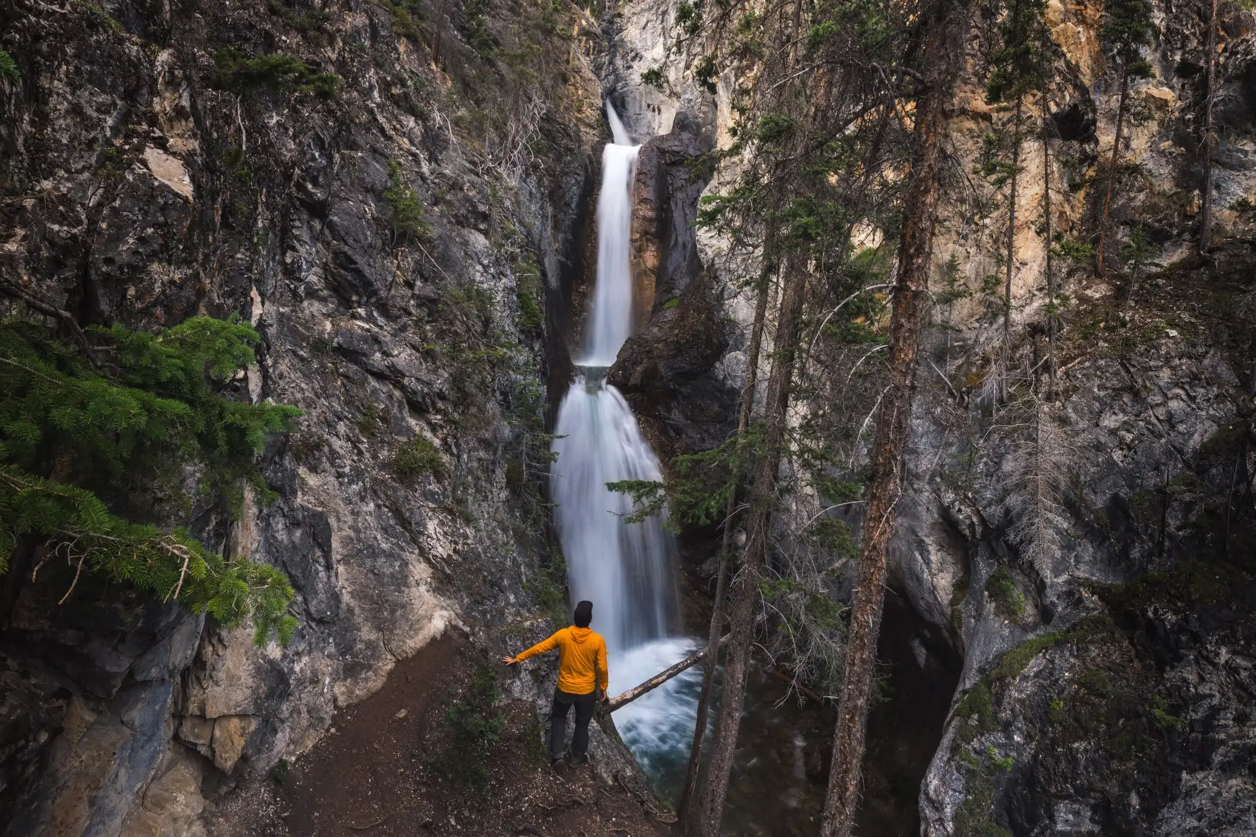 Silverton Falls in Banff