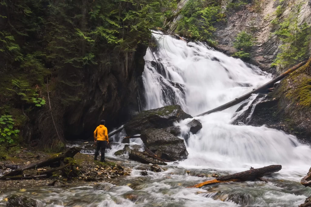 Brisco Falls in the Columbia Valley