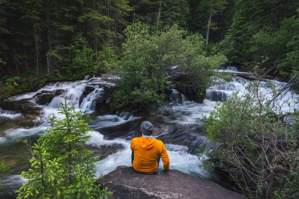 Lille Falls in the Crowsnest Pass