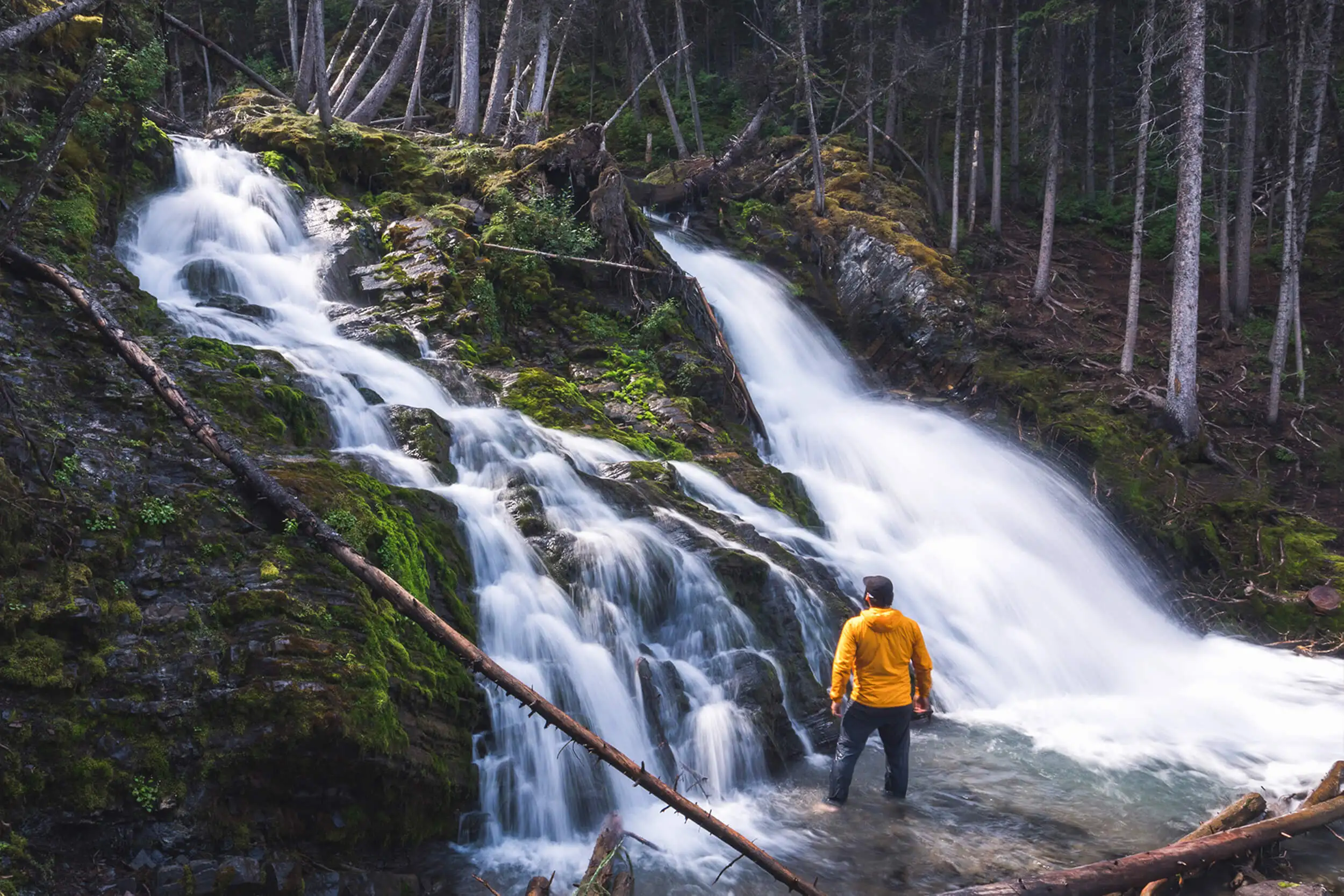 Sarrail Falls in Kananaskis