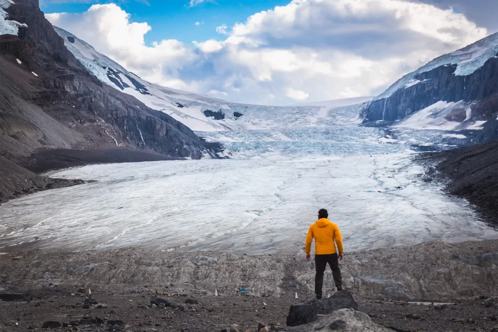 Athabasca Glacier in Jasper