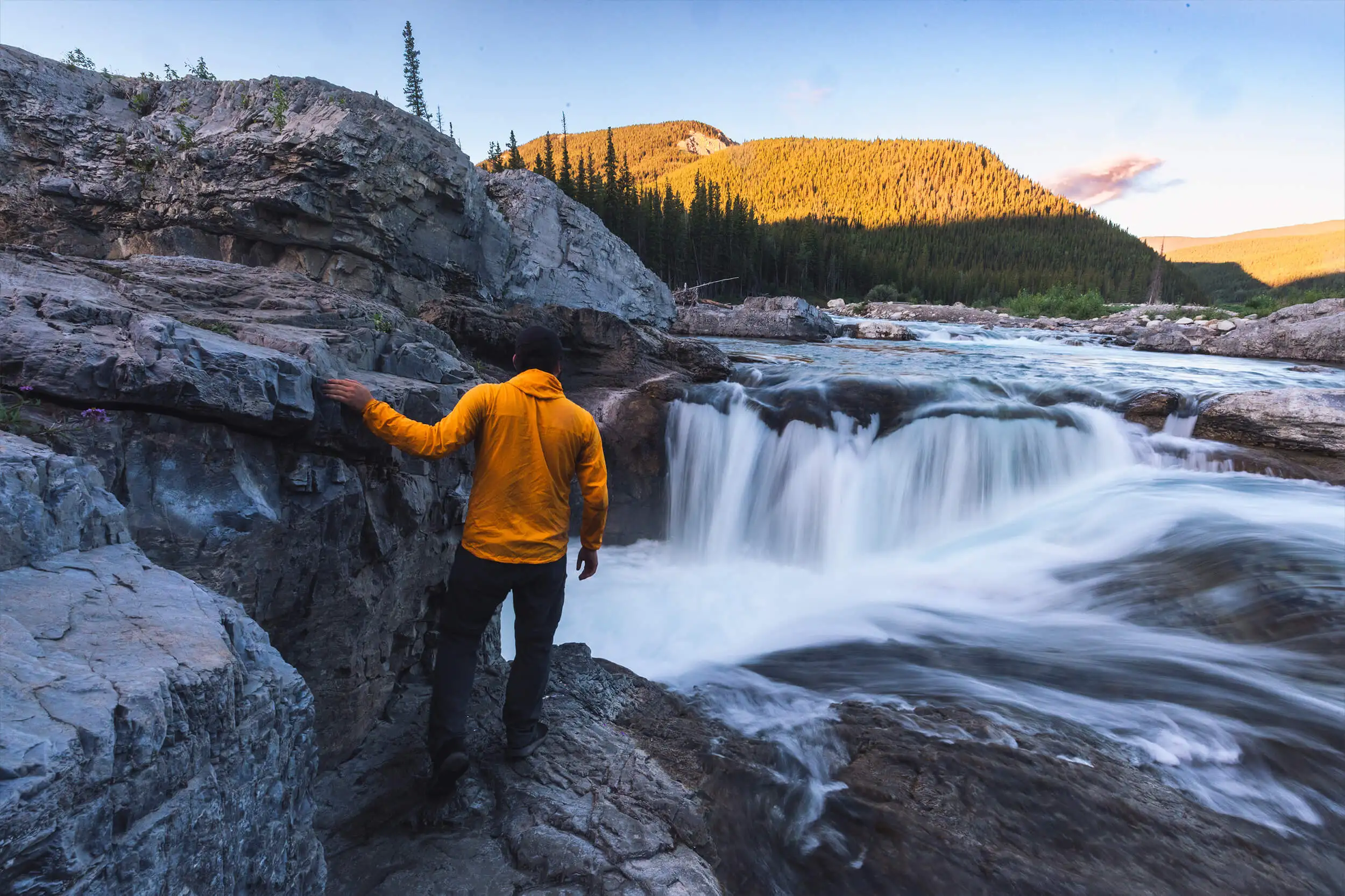 Elbow Falls in Kananaskis