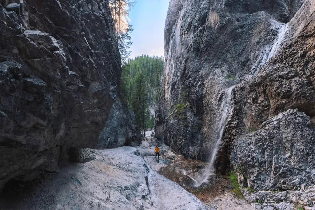 Grotto Canyon in Kananaskis