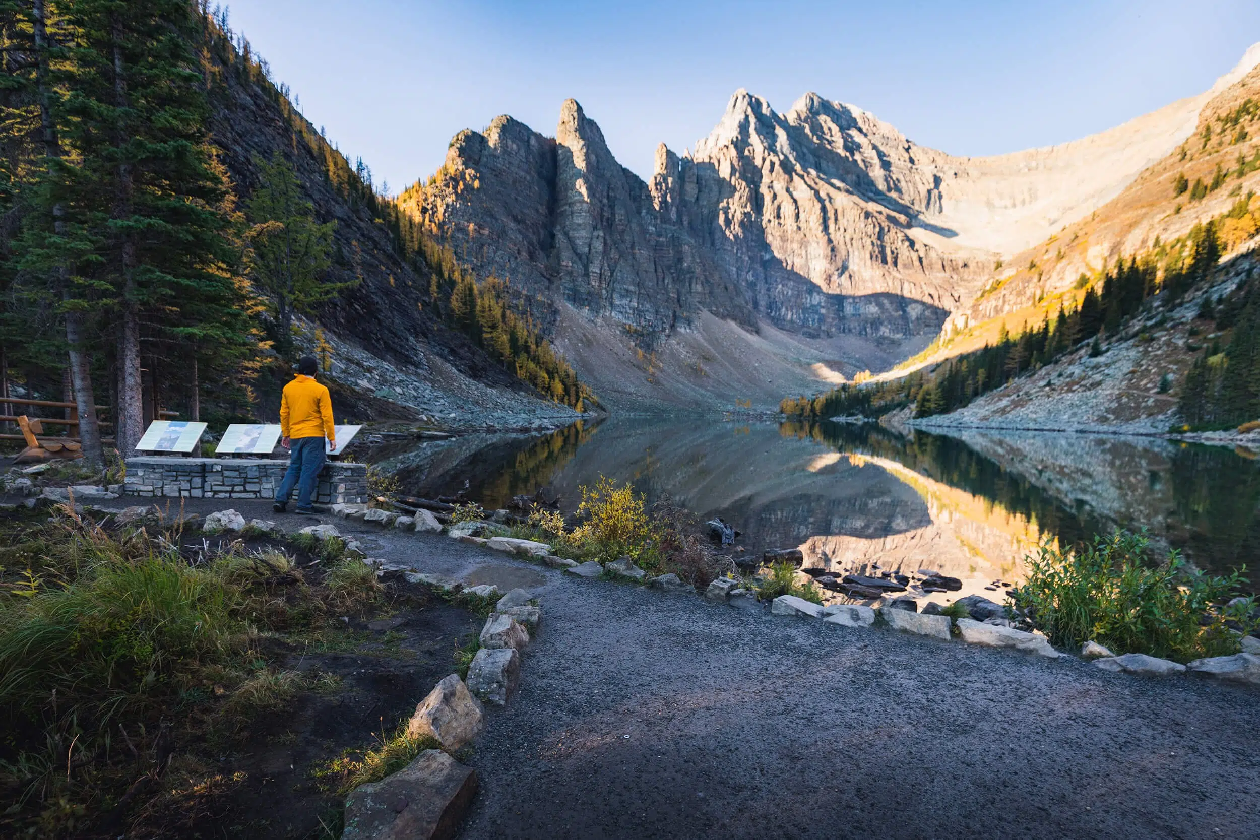 Lake Agnes in Banff