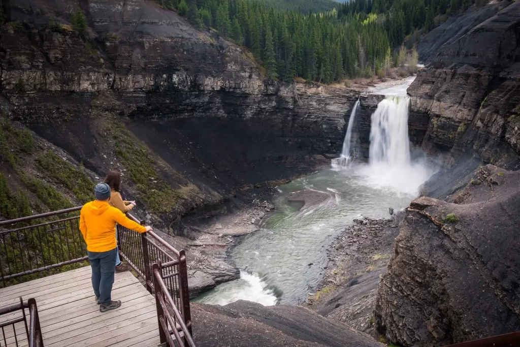 Ram Falls in Alberta