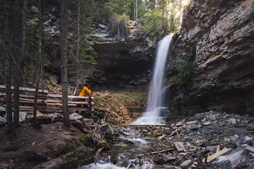 Troll Falls in Kananaskis Country