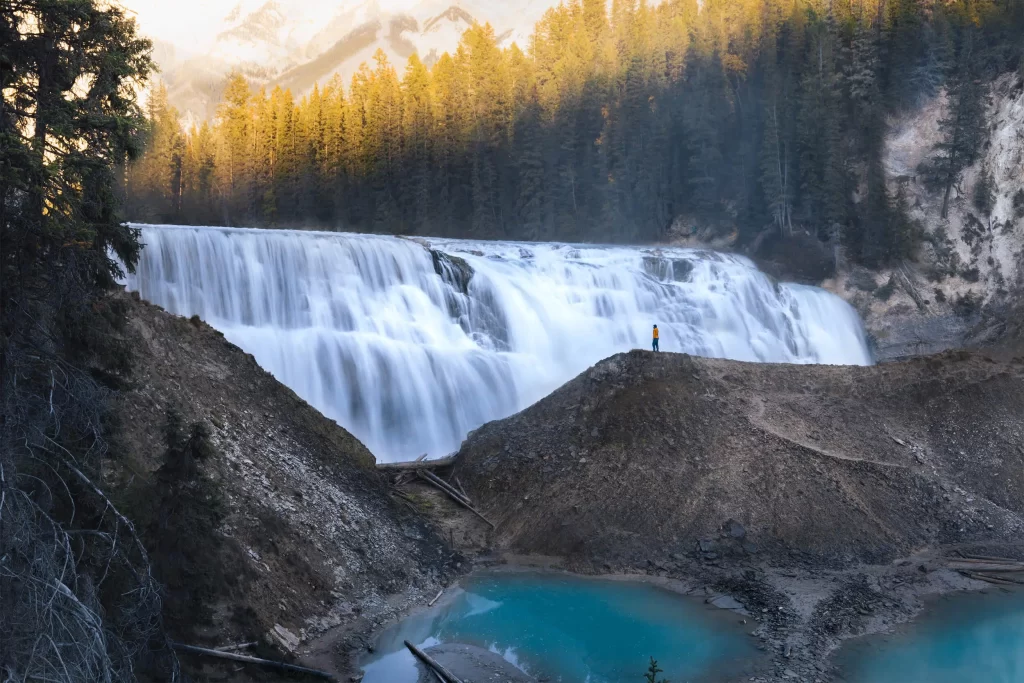 Wapta Falls in Yoho