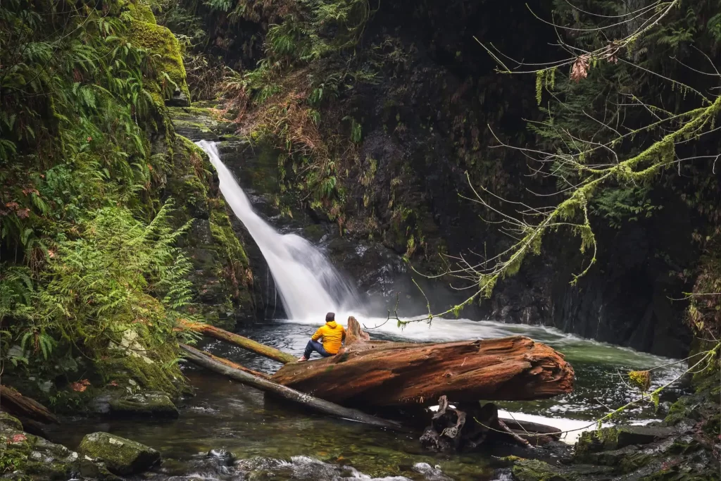 Goldstream Falls Near Victoria