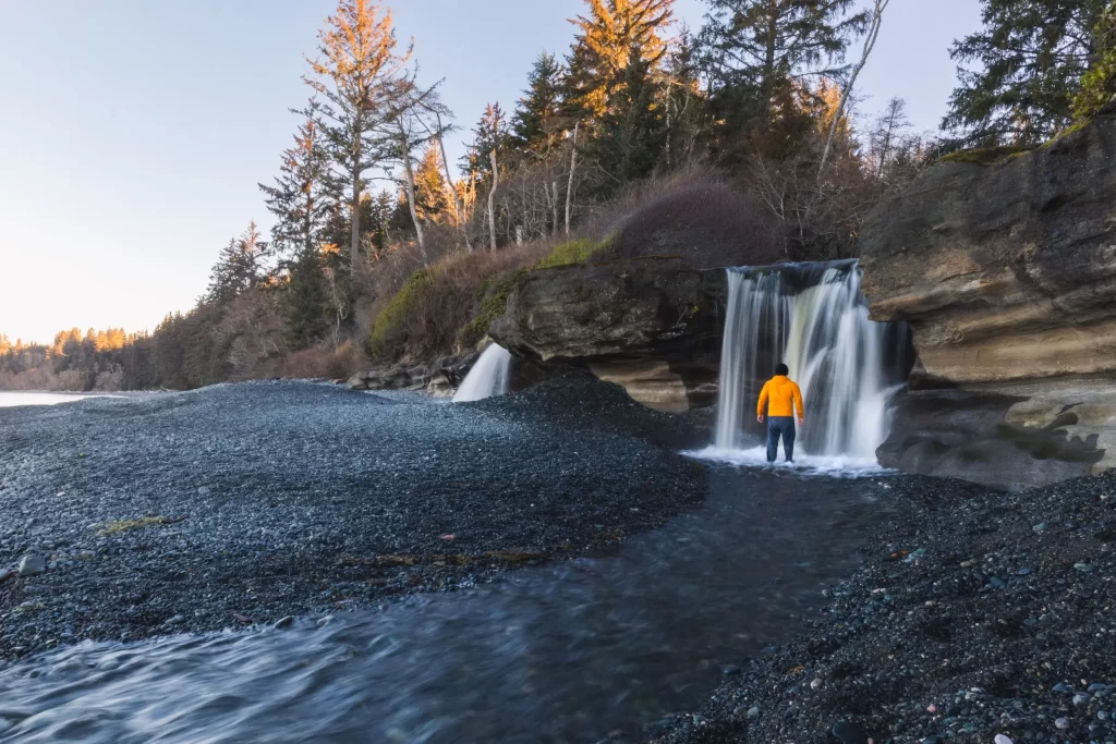 Sandcut Beach Falls