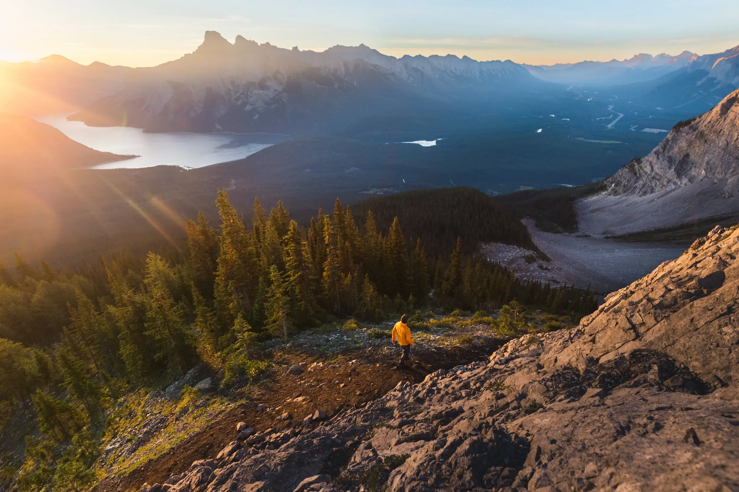 C-Level Cirque Hike in Banff