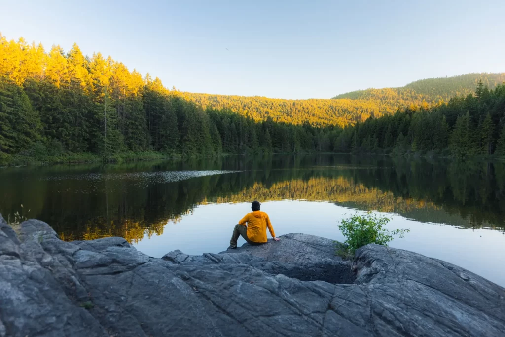 Heart Lake on Vancouver Island